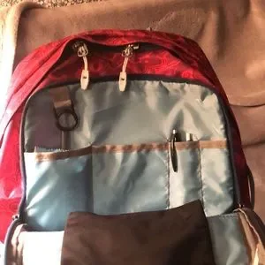 Red Granite Gear BACKPACK, 19” long, 12” wide, and 5” deep (~2” cinched) Granite Gear | Bags | Red Granite Gear Backpack 9 Long 12  main image 2